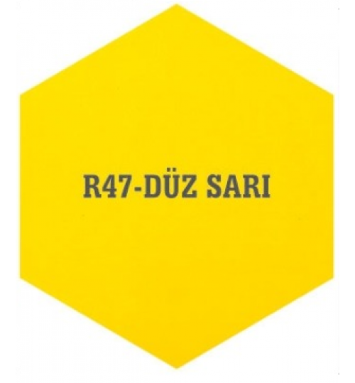 R47-DÜZ SARI